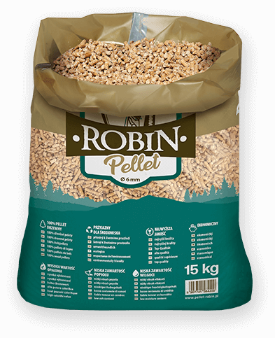 worek pelletu opałowego Robin do kupienia w Stęszewie lub sklepie internetowym